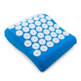 Массажная акупунктурная подушка (анатомическая) EcoRelax, голубой-1