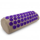 Массажная акупунктурная подушка (валик) EcoRelax, фиолетовый-1