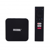 ТВ смарт приставка MECOOL KM9 pro Deluxe 4+32 GB с сертификацией Google-1