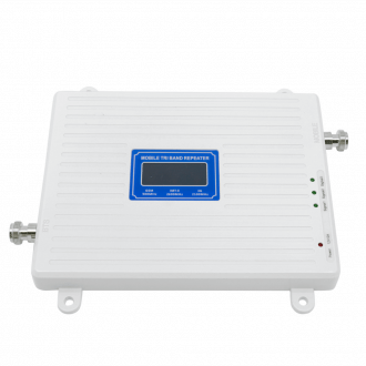 Усилитель сигнала связи Wingstel 900/2100/2600 MHz (для 2G/3G/4G) 65 dBi, кабель 15 м., комплект-3