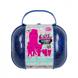 Кукла LOL Bigger Surprise Winter Disco (фиолетовый чемоданчик с OMG куклами)-1