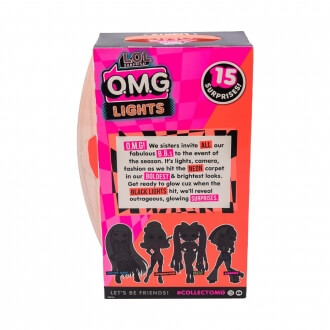 Большая кукла LOL Surprise OMG Lights Speedster Fashion Doll с 15 сюрпризами, разноцветная-4