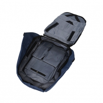 Рюкзак антивор SmartBag с USB кабелем, синий-5